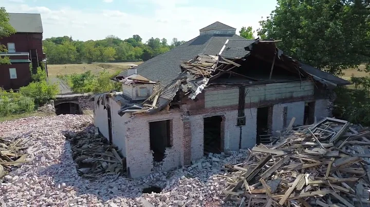 Demolition Progress as of September 14 2025 - Harrisburg State Hospital