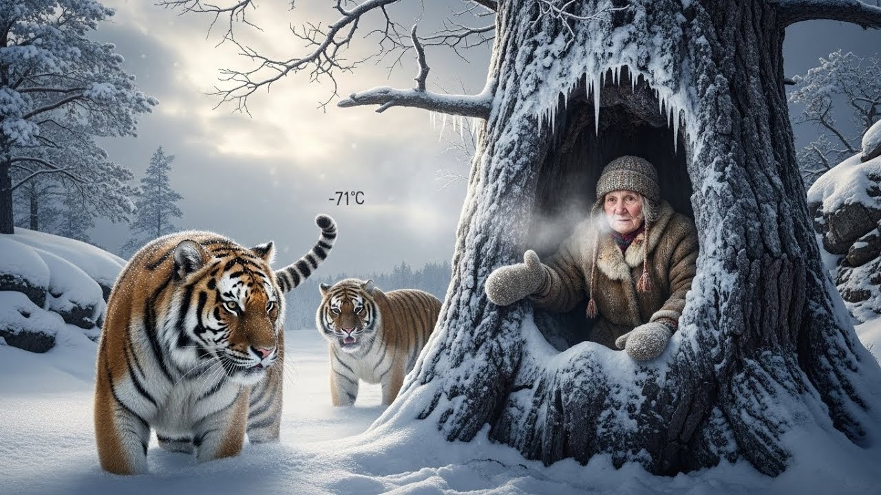 80 Year Old Widow Lives Inside a Tree — Trapped at −71°C With Siberian Tigers