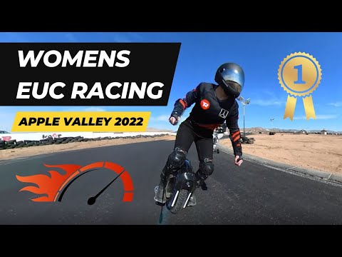 Womens EUC Racing!  Apple Valley 2022