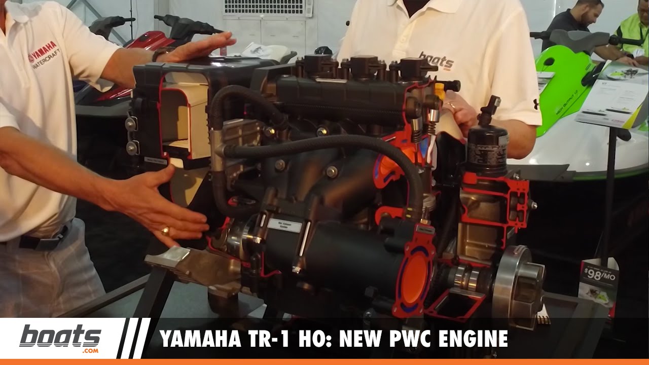 Yamaha TR-1 HO: New PWC Engine - YouTube