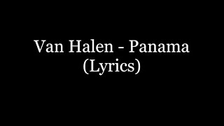 Van Halen - Panama (Lyrics HD)