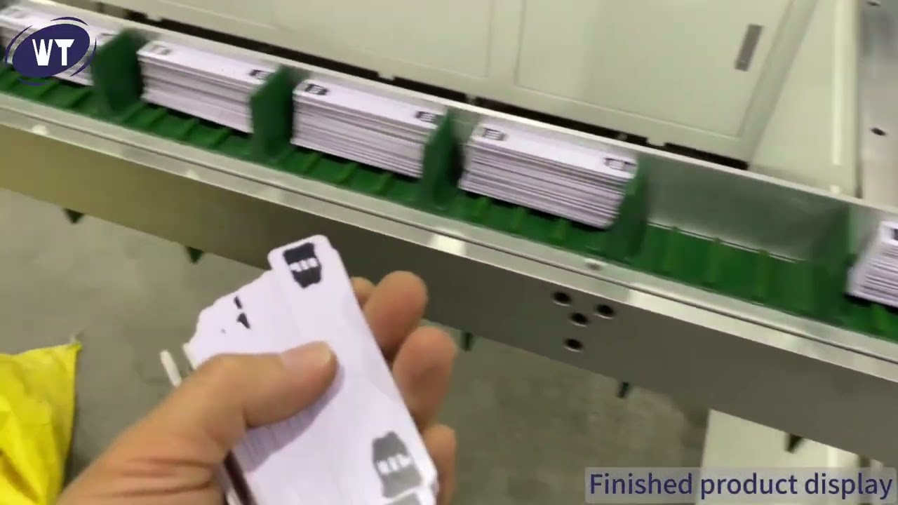 Fully Automatic Card Punching Machine for High-Speed Precision Production! ✂️