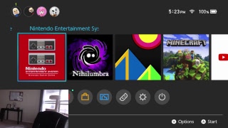 Nihilumbra, Nintendo Online, and Minecraft.