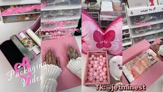 Small Business Order packaging| ASMRLet’s packaging together🎀💕