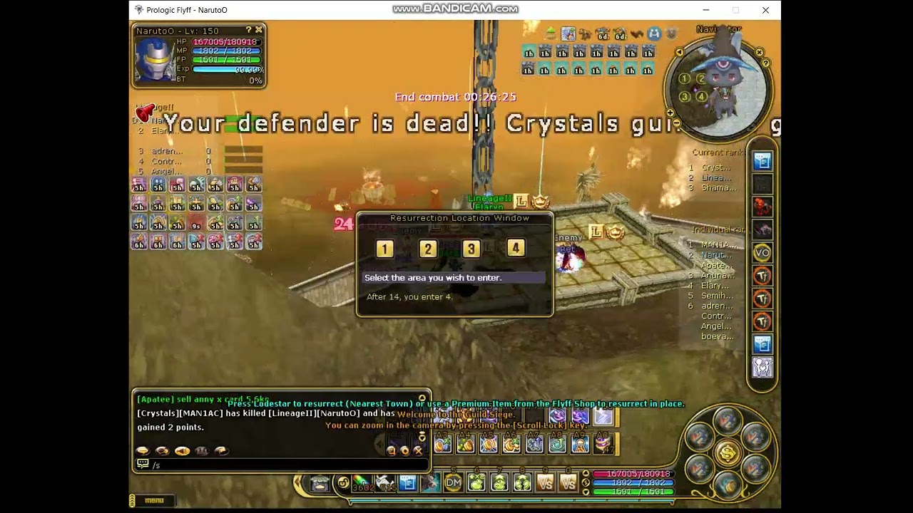 Prologic Flyff NarutoO Guild Siege