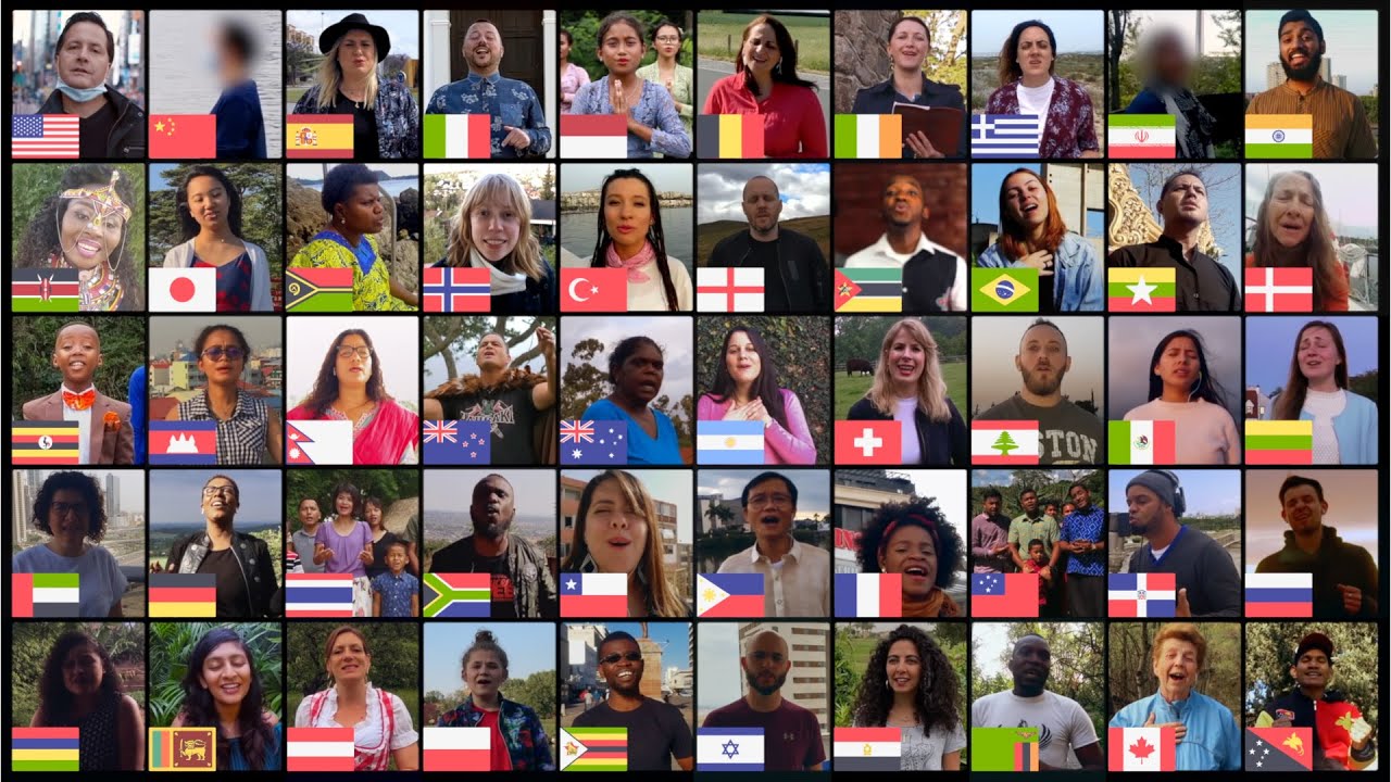 50 Countries Sing Amazing Grace ALL OVER the WORLD