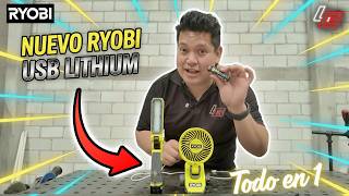🔋 The new RYOBI USB Lithium batteries are now in Mexico🇲🇽 || #TeachMeTheTool