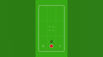 Mobile Camera Recording Screen Frame  Camera Viewfinder Instagram Reel Green Screen