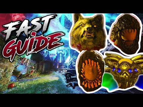REVELATIONS - ALL MASKS FAST GUIDE | BLACK OPS 3 ZOMBIES