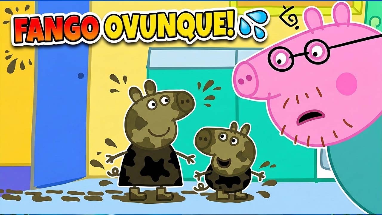 Peppa Pig 🐷 Divertimento nel Fango! 🌧️💖 Cartoni animati per bambini