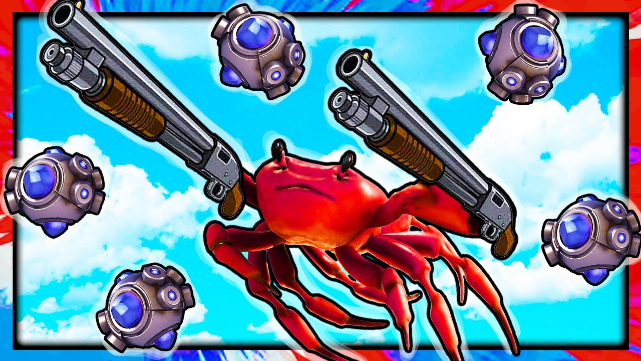 I’m A Crab With 2 SHOTGUNS & 5 GRENADES In Crab Champions! YouTube