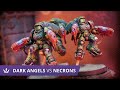 Dark Angels vs Necrons - 9th edition 40k battle report