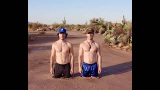 Desert quicksand swallows the boys