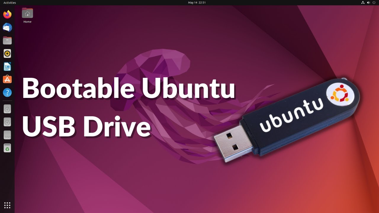 How Create Bootable Ubuntu LTS USB Drive - YouTube