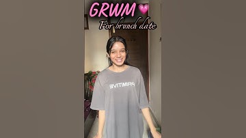 GRUM for brunch date🫣🎀 #grwm #shorts #viral #trending #ootd #outfit #fashion #ytviral
