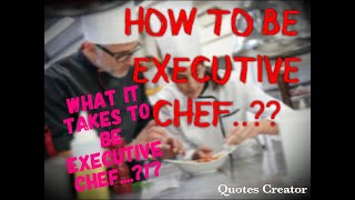Episode #8 "From chef to executive Chef- Hierarchy and kitchen brigades" notes by Culinary titans