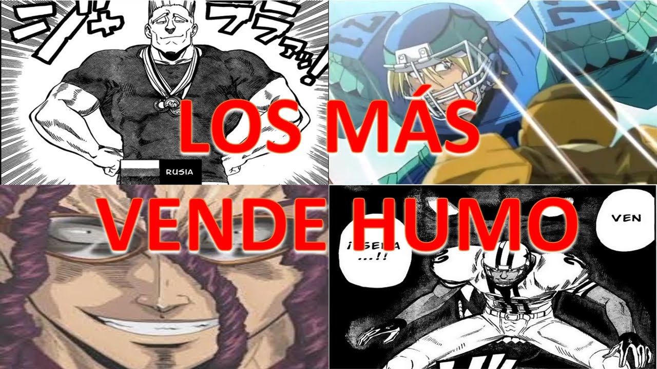 Eyeshield 21 Personajes más vende humo YouTube
