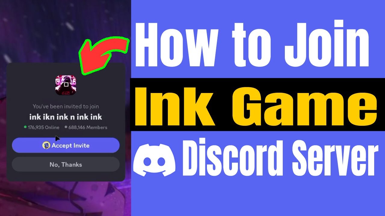 Как присоединиться к игровому серверу Discord Ink