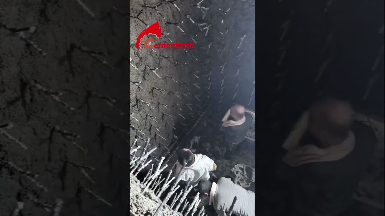 Rotary kiln construction. 