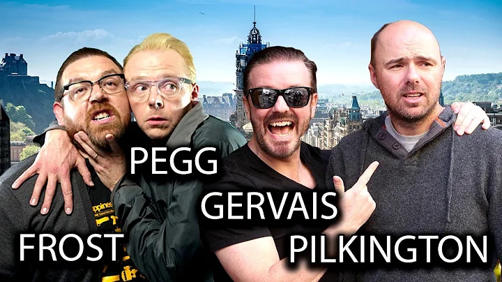 Simon Pegg, Nick Frost, Karl Pilkington, Ricky Ger...