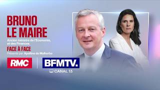 EN DIRECT - Bruno Le Maire est l'invité du Face à Face d'Apolline de Malherbe