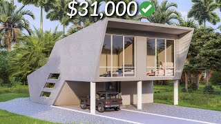 (10x12 Meters) Modern House Design | 2 Storey House Tour (2 Bedrooms) | VERY Original House