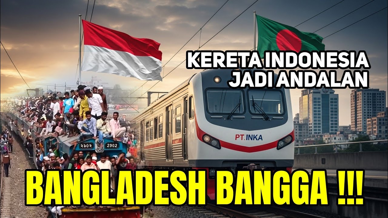 Bangladesh Lebih Percaya Kereta Indonesia daripada India!