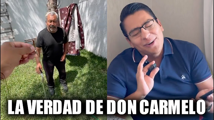 El Arqui REVELA LA VERDAD de DON CARMELO!