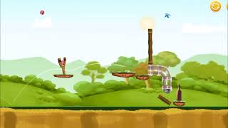 knockdown Bottles game || Level - 73  forest world   #bottleshootinggame #knockdownbottles screenshot 2