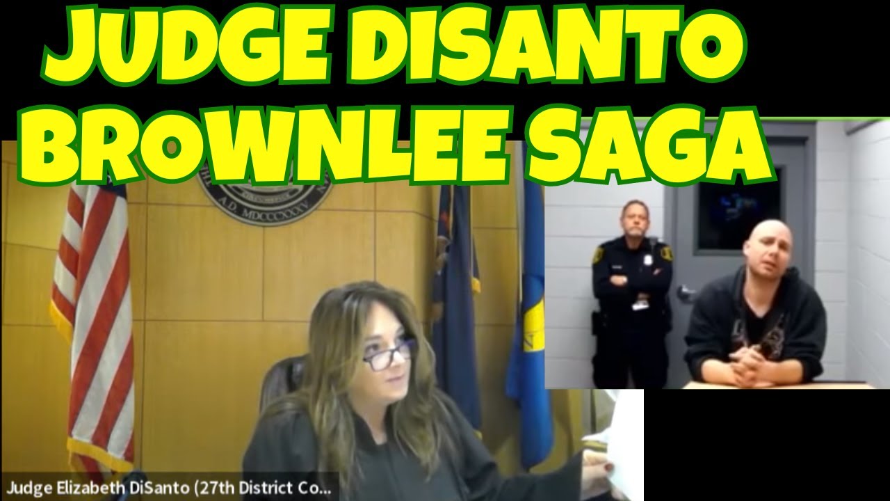 Judge DiSanto Bangs Heads With Brownlee YouTube