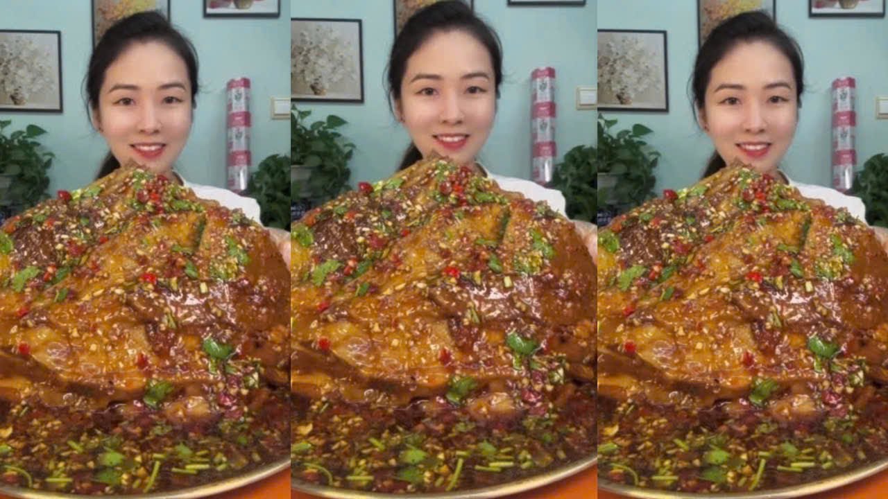 Mukbang Yang Zai Food | Eat a giant braised lamb chop