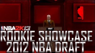 NBA 2K13 MyCARRER - Rookie Showcase & 2012 NBA Draft Ft Andre Johnson