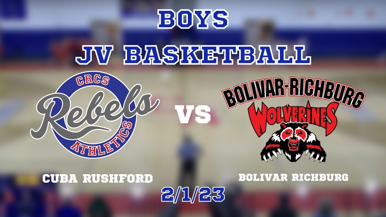 CubaRushford vs BolivarRichburg High School Boys JV Basketball 2/1/23