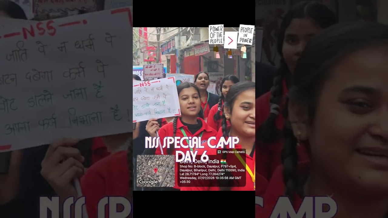 Awareness rally for many social issues....