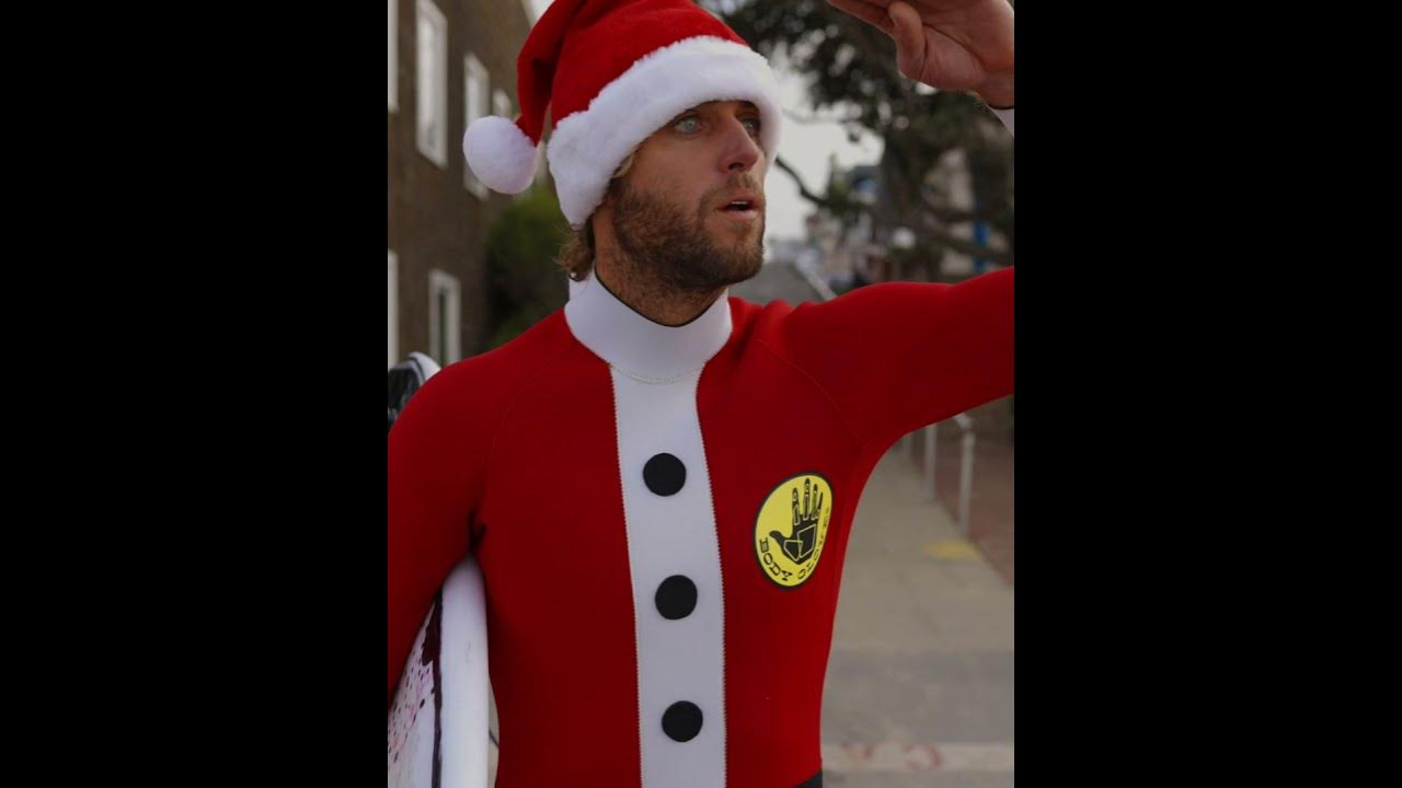 santa wetsuit