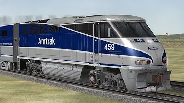 Open Rails: Chasing AMTK F59PHI 459