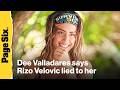 'Survivor 50' star Dee Valladares says Rizo Velovic lied to her during pregame call