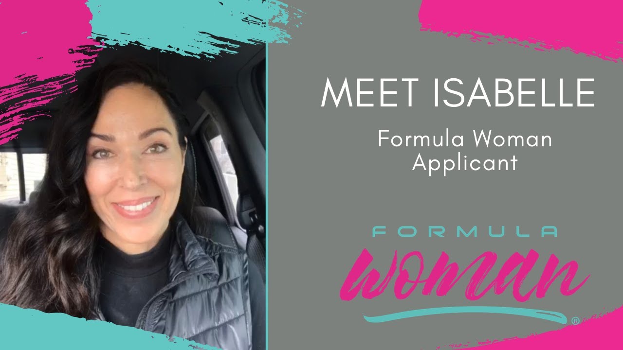 Meet Isabelle - Formula Woman Applicant
