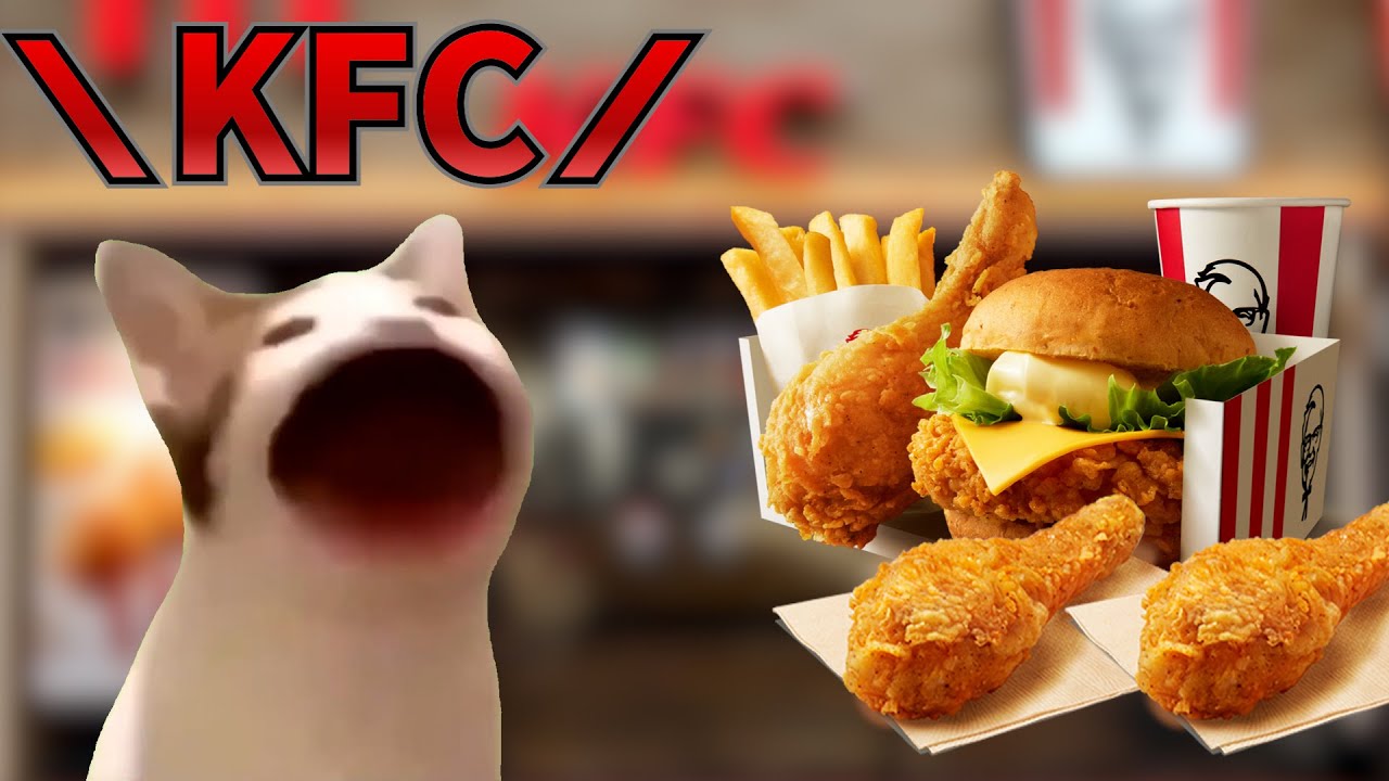 ケンタッキーでいっぱい食べた何気ない話【猫ミーム】