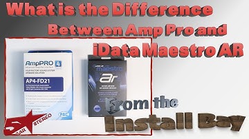 What is the difference between the Pac Amp Pro and the iData Maestro AR