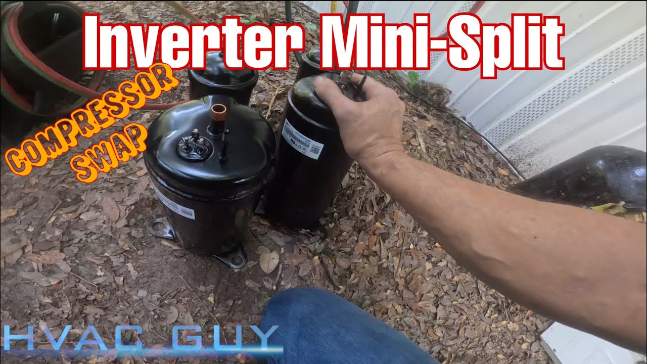 Inverter Compressor Replacement on Mobile Home Mini-Split System! 