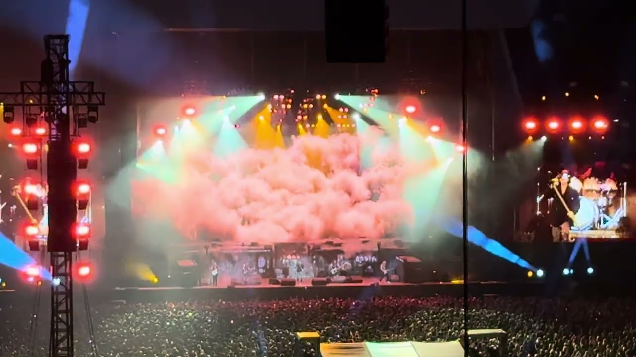 Iron Maiden Churchill's Speech Aces High 28 6 2025 London Stadium