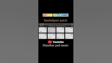 best Sambalpuri patch drum machine 🥁🥁🥁 #drummachine