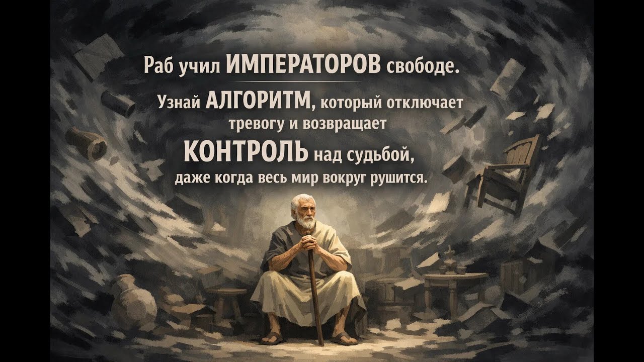 Секрет раба, ставшего учителем императоров: как отключить хаос в голове и обрести стальную волю