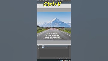 Blend Text Realistically in Photoshop #photoshop #shorts #fyp