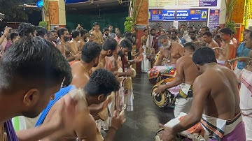 വടകുറുമ്പക്കാവ് നവരാത്രി 2025 - പഞ്ചവാദ്യം - രണ്ടാംകാലം മദ്ദളം താളവട്ടം കൂട്ടിക്കൊട്ടൽ & കാലം മാറൽ