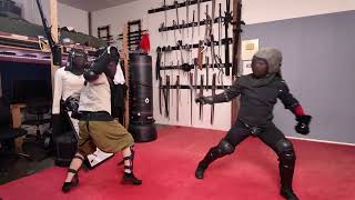 Saber Fencing Clark Vs David