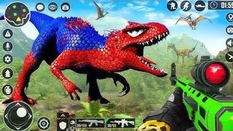 Wild Dinosaur Hunter 3D Game:zoo Hunter – Android Gameplay