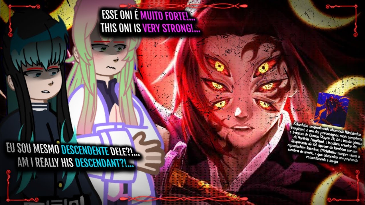 🇺🇸🇧🇷 Hashiras (Training Arc) 𝙍𝙚𝙖𝙜𝙞𝙣𝙙𝙤 Blxck - Anoitecer Cruel (Kokushibo)