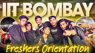 Freshers Orientation 2025 IIT Bombay